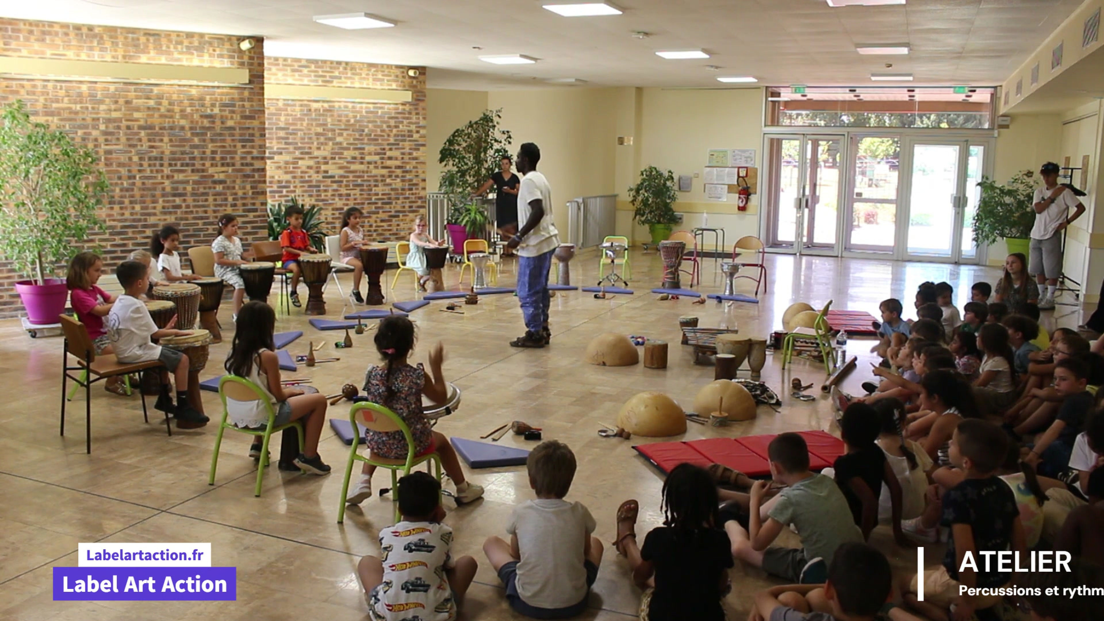 Atelier decouverte Rytmes et percussions